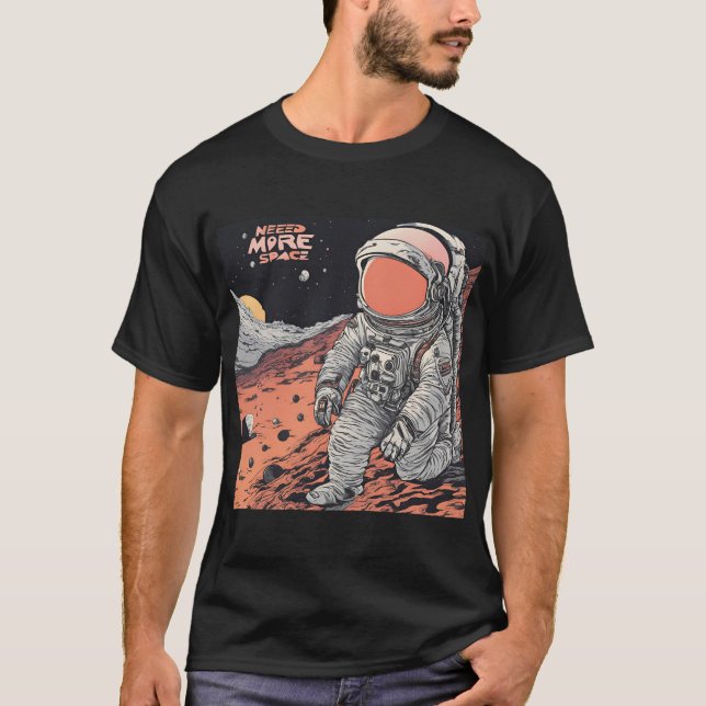 Astronaut Shirt - Space Dreams in Cool T-Shirts (Front)