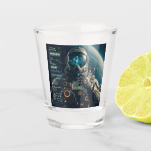 Astronaut Shot Glass