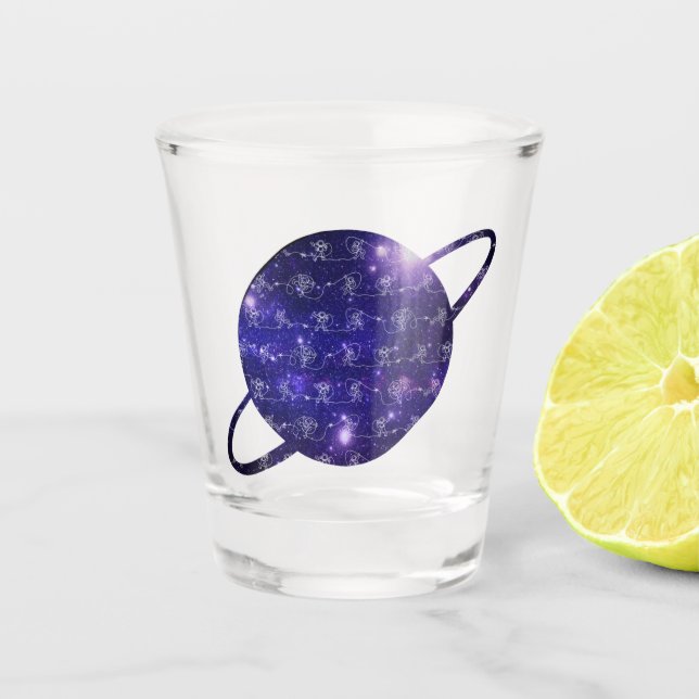 Astronaut Shot Glass (Front)