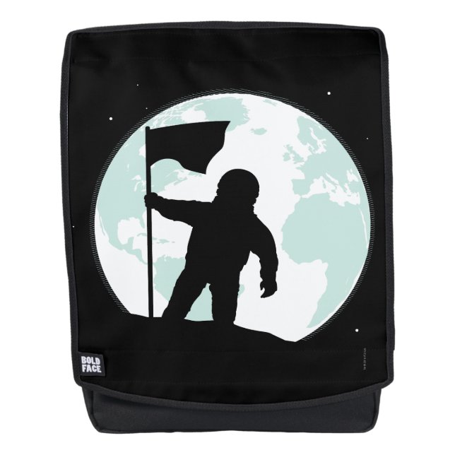 Astronaut Silhouette Backpack (Front)