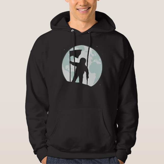 Astronaut Silhouette Hoodie (Front)