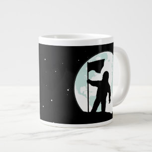 Astronaut Silhouette Large Coffee Mug