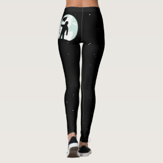 Astronaut Silhouette Leggings