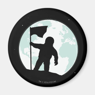 Astronaut Silhouette Magnet