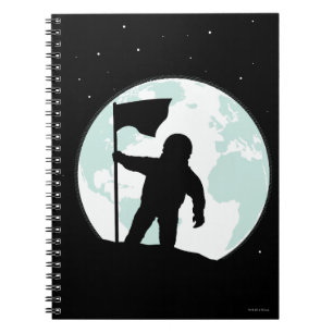 Astronaut Silhouette Notebook