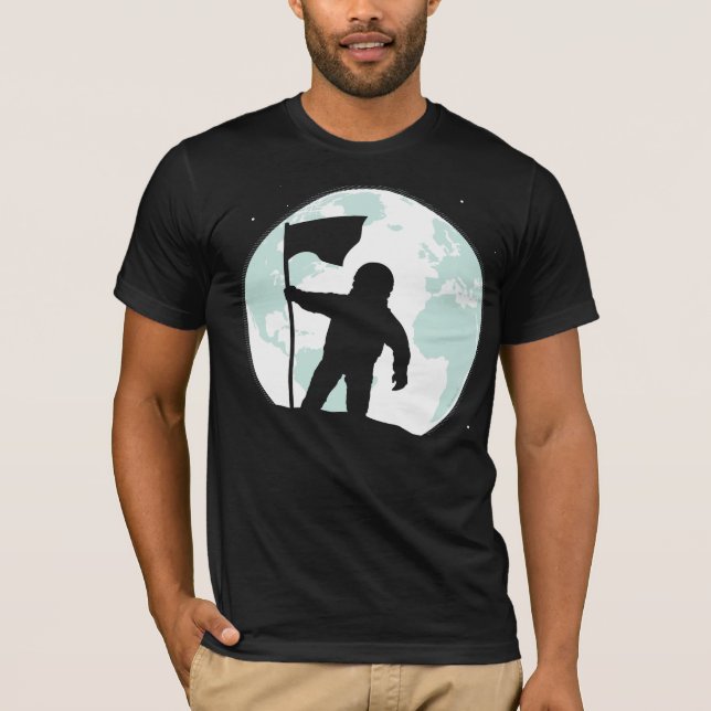 Astronaut Silhouette T-Shirt (Front)