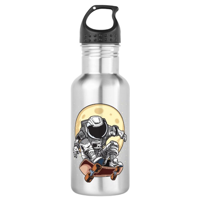 Astronaut Skate 710 Ml Water Bottle (Front)