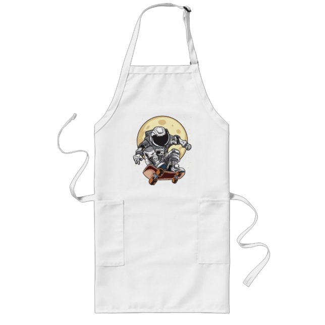 Astronaut Skate Long Apron (Front)