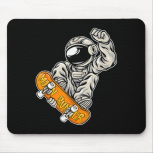 Astronaut Skateboarder, Skateboarding Lover, Astro Mouse Mat