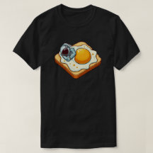 Astronaut Sleeping on Egg Toast Graphic Art