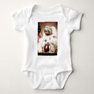 Astronaut Sloth Baby Bodysuit