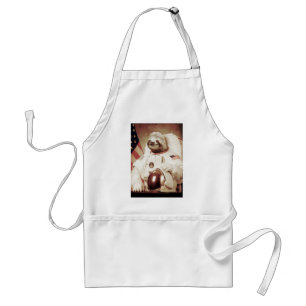Astronaut Sloth Standard Apron
