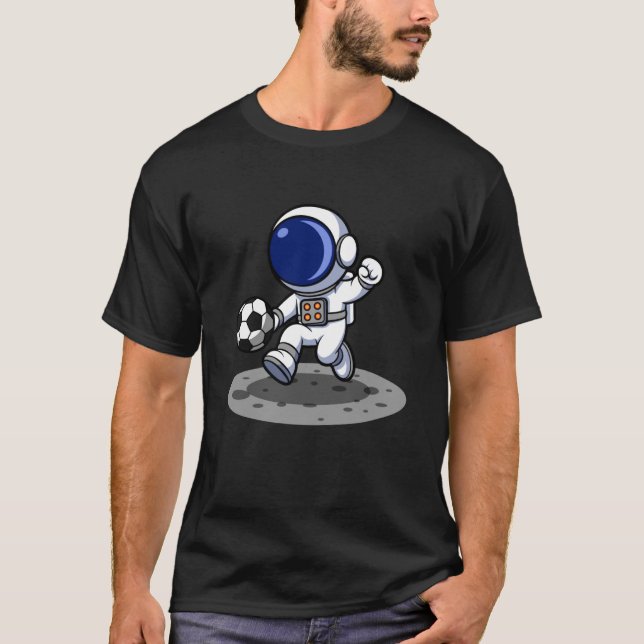 Astronaut Soccer Adventure T-Shirt (Front)