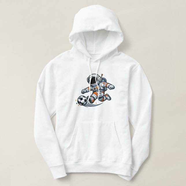 Astronaut Soccer Hoodie (Design Front)