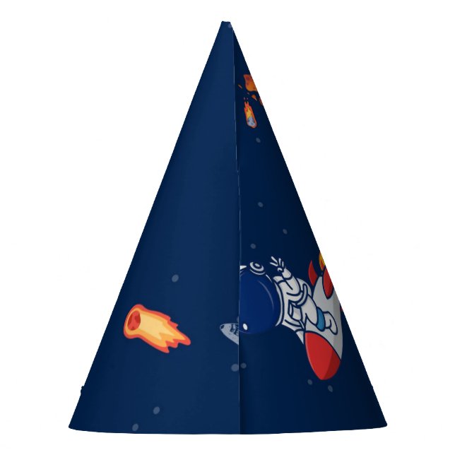 Astronaut Space Adventure Hats - Boys Birth (Back)