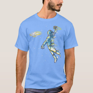 Astronaut Space Basketball Slam Dunk T-Shirt