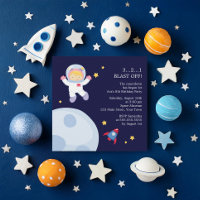 Astronaut Space Birthday Party