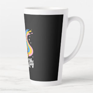 Astronaut Space Cat Latte Mug
