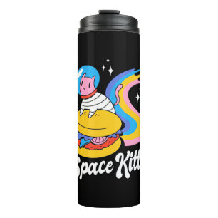 Astronaut Space Cat Thermal Tumbler