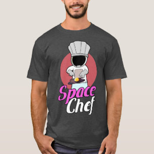 Astronaut Space Chef Universe Egg T-Shirt