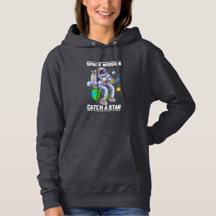 Astronaut Space Mission Catch A Star Hoodie