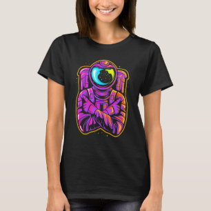 Astronaut Space Spaceman Moon Mars Planets T-Shirt