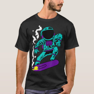 Astronaut Space Surfer Spaceman Planets Perfect Gi T-Shirt
