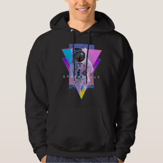 Astronaut Spaced Out Aesthetic Vaporwave Outer Spa Hoodie