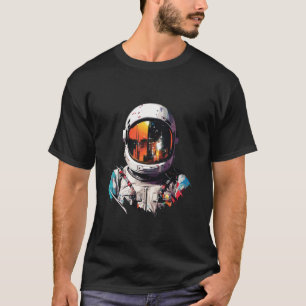 Astronaut Spaceman World Adventure Discovery T-Shirt