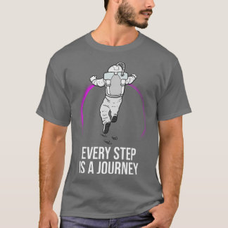Astronaut Step Journey  T-Shirt