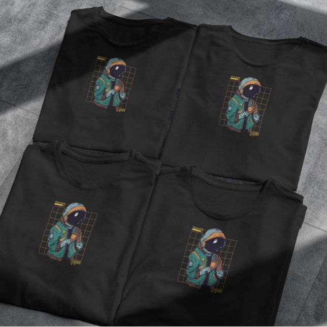 Astronaut Suit Cyber Punk T-Shirt (Creator Uploaded)