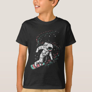 Astronaut Surfing Space Galaxy Surf Surfer Men Wom T-Shirt