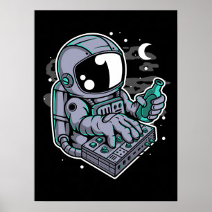 Astronaut Synthesizer  Poster