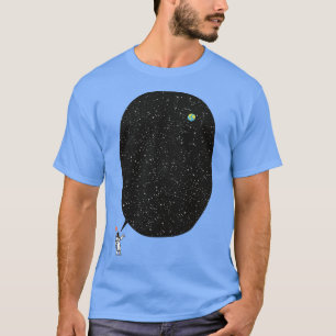 Astronaut Talking About the Infinite Cosmos by Tob T-Shirt