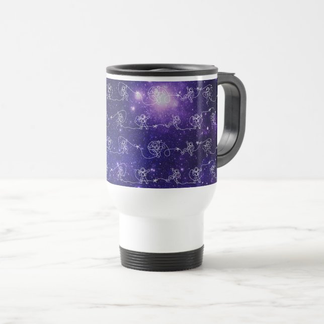 Astronaut Travel Mug (Front Right)