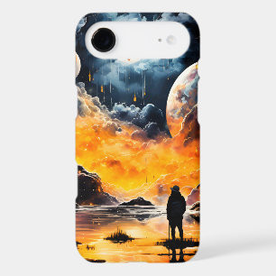 Astronaut Traveller Cosmic Horizon Journey