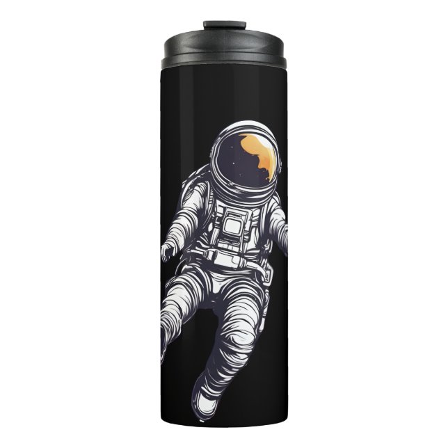 Astronaut tumblr thermal tumbler (Front)