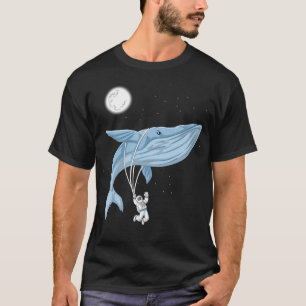 Astronaut whale space T-Shirt