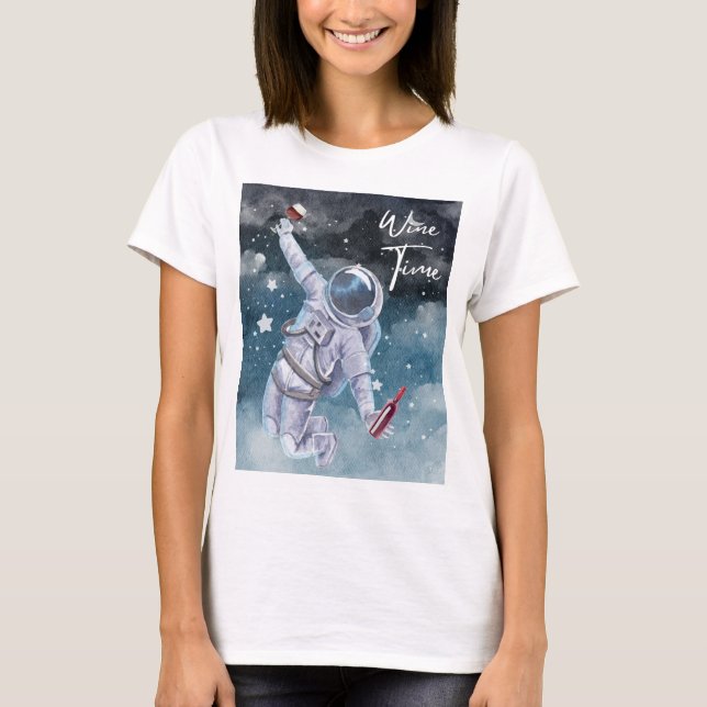 ASTRONAUT WINE T-Shirt (Front)