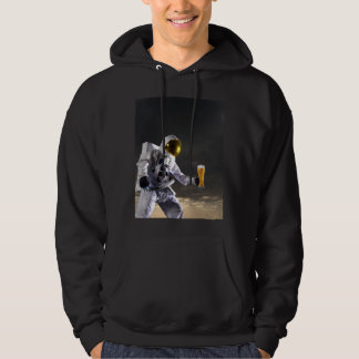 Astronaut With A Pint Hoodie