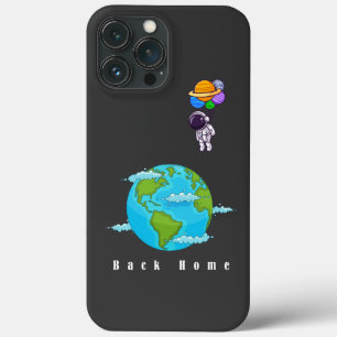  astronaut With Balloons landing earth iPhone 13 Pro Max Case