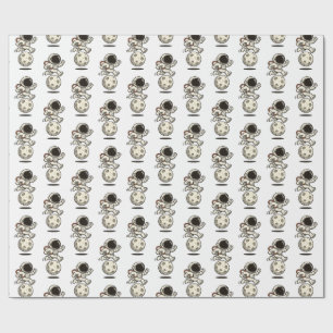 Astronaut Wrapping Paper
