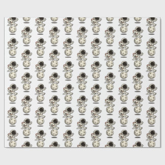 Astronaut Wrapping Paper
