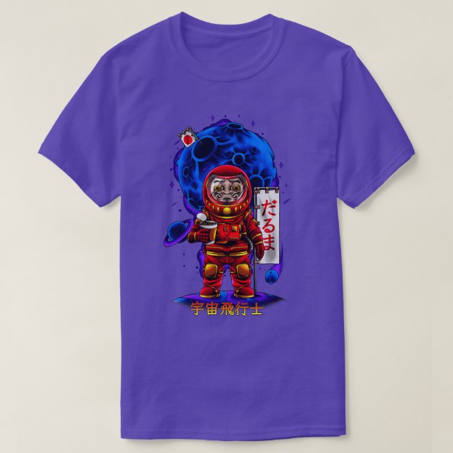 astronaut x daruma T-Shirt (Design Front)