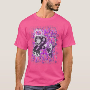 Astronauthelmet Spaceshuttle Drum N Bass Gabber Fr T-Shirt
