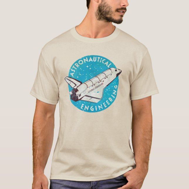 Astronautical Engineering V01 T-Shirt (Front)