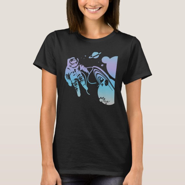 Astronauts and Spaceflight T-Shirt (Front)