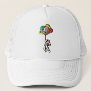 Astronauts fly into Space Trucker Hat