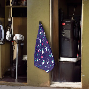 astronauts golf towel