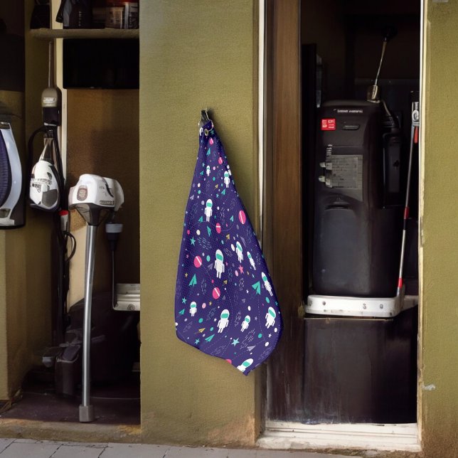astronauts golf towel (Golf Towel)